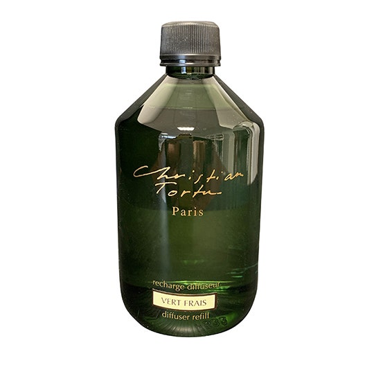 Christian Tortu - Vert Frais Diffuser 500 ml Refill - Farnartiger Diffuser