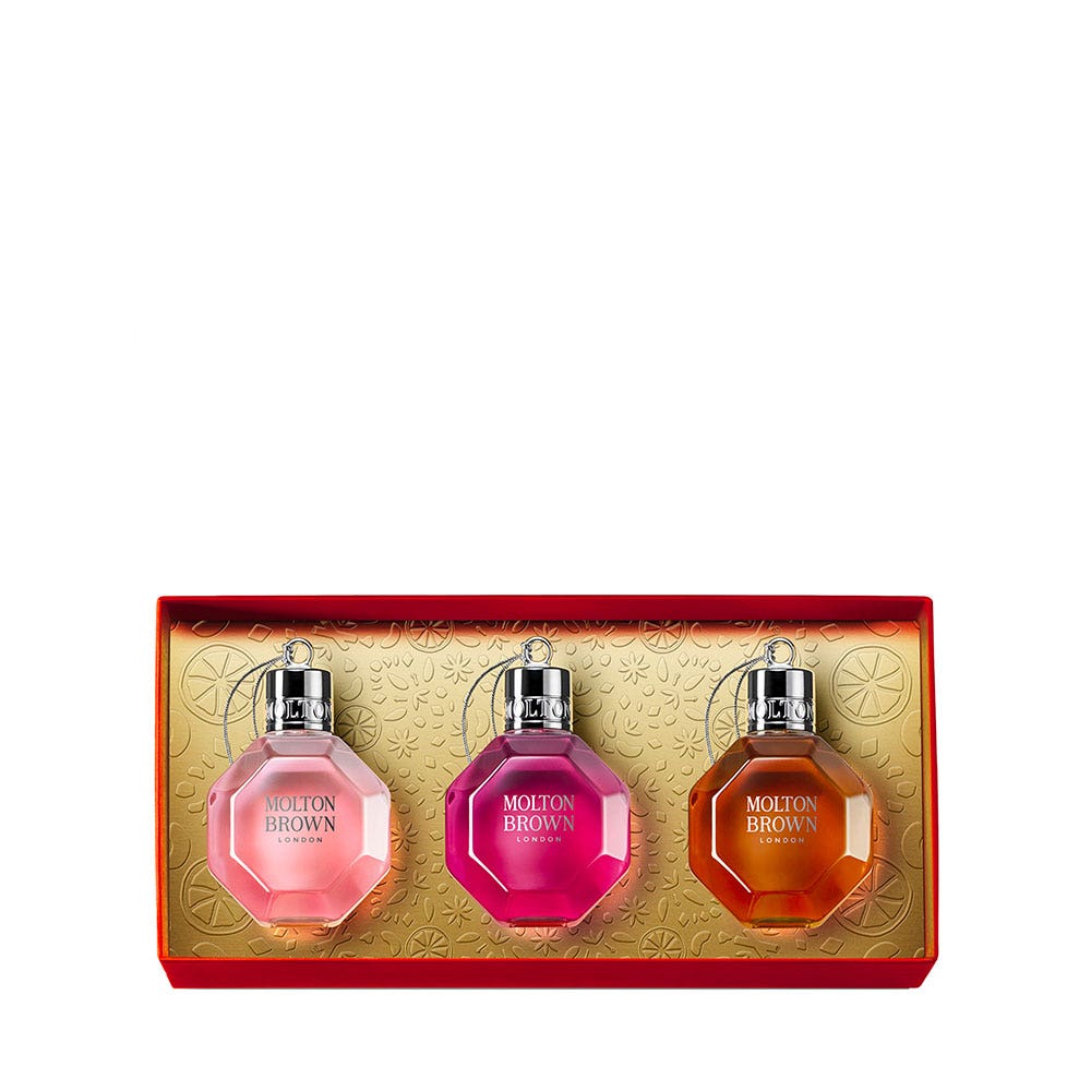 Molton Brown - Festive Bauble Gift Set 3 x 75 ml - Reinigendes KörperSet