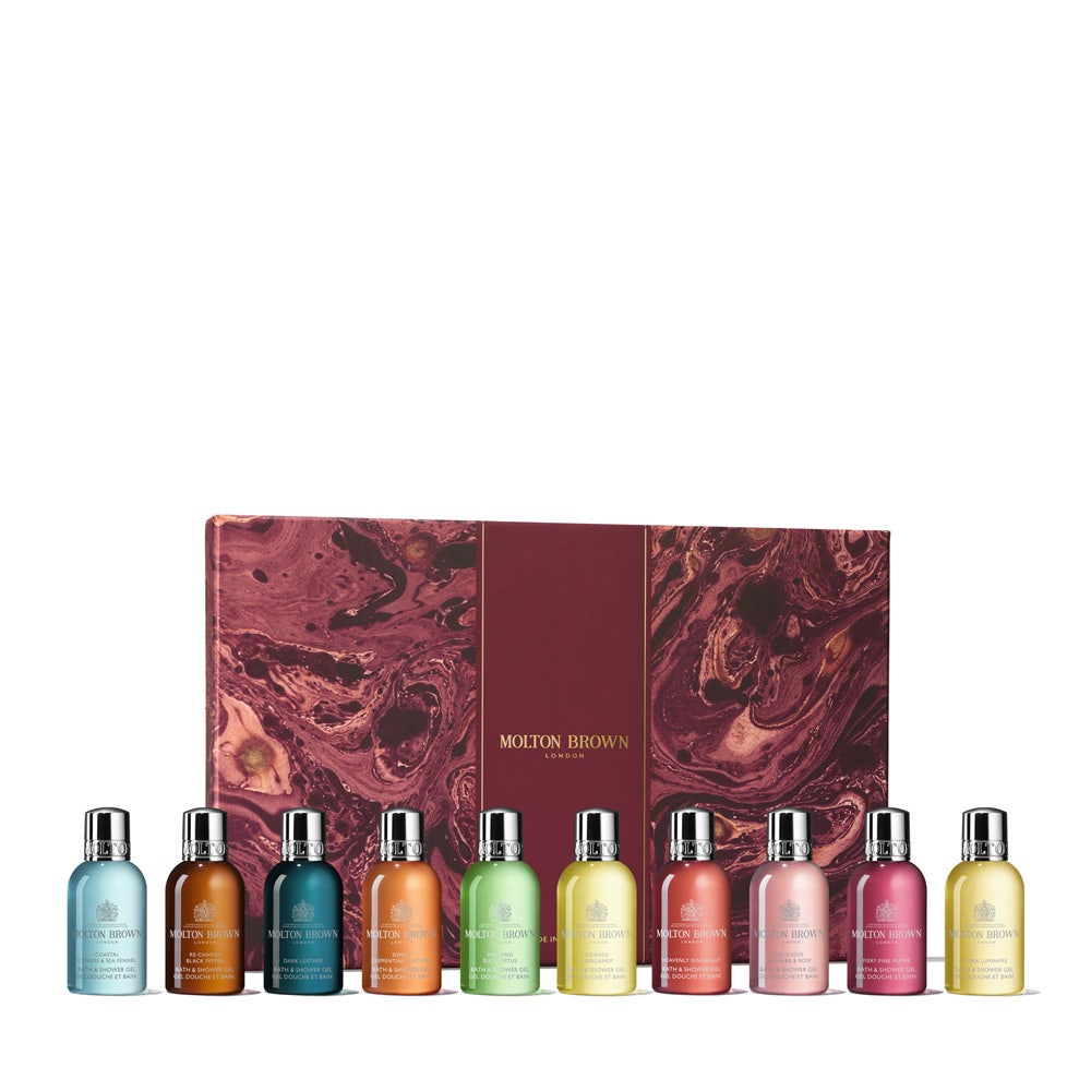 Molton Brown - Stocking Filler Gift Set 10 x 50 ml - Reinigendes KörperSet