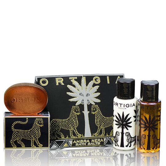 Ortigia - Ambra Nera Handbag Gift Set - Multifunktionales KörperSet