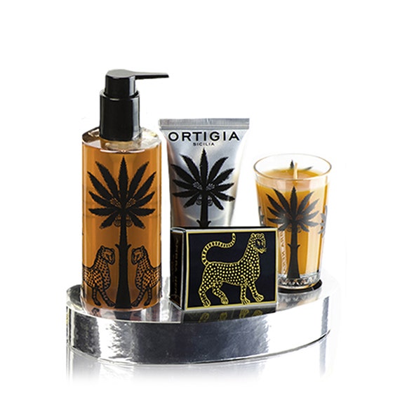 Ortigia - Ambra Nera Oval Gift Set - Multifunktionales KörperSet