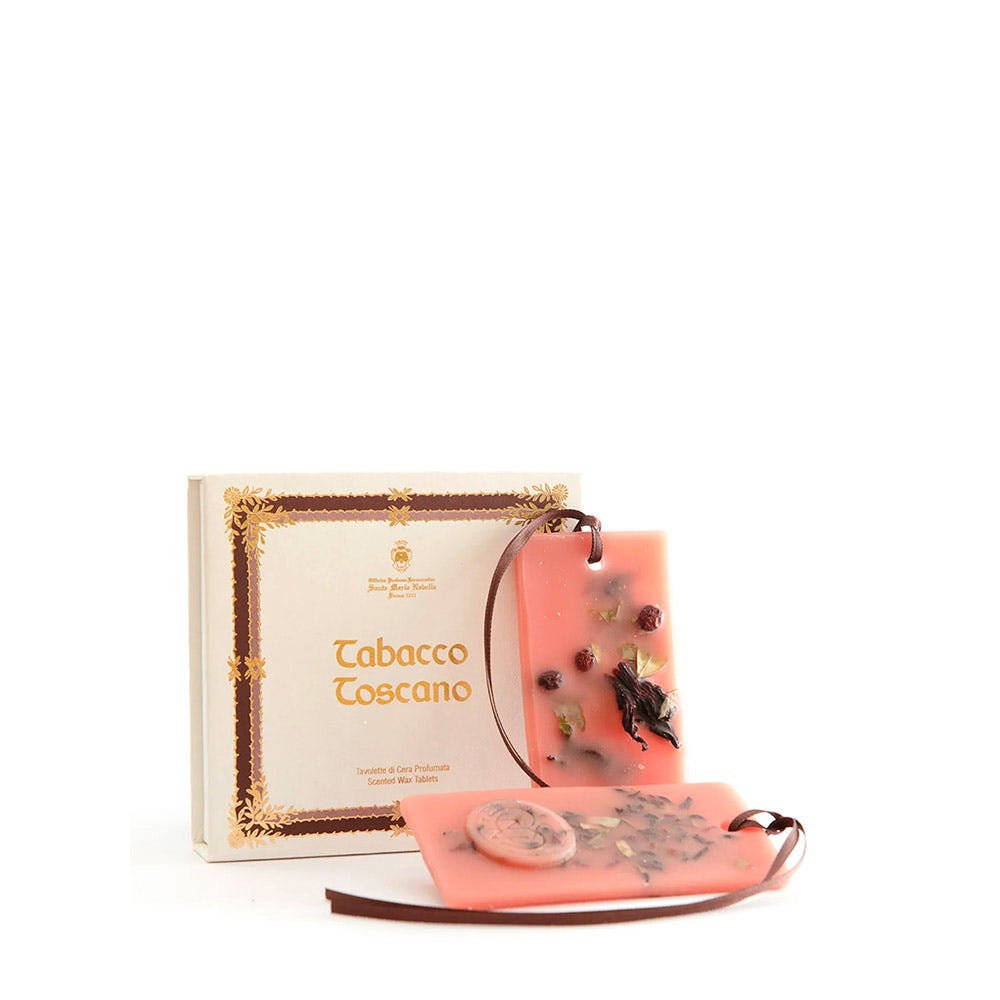 Santa Maria Novella - Tabacco Toscano Scented Wax Tablets - Holziges Zubehör