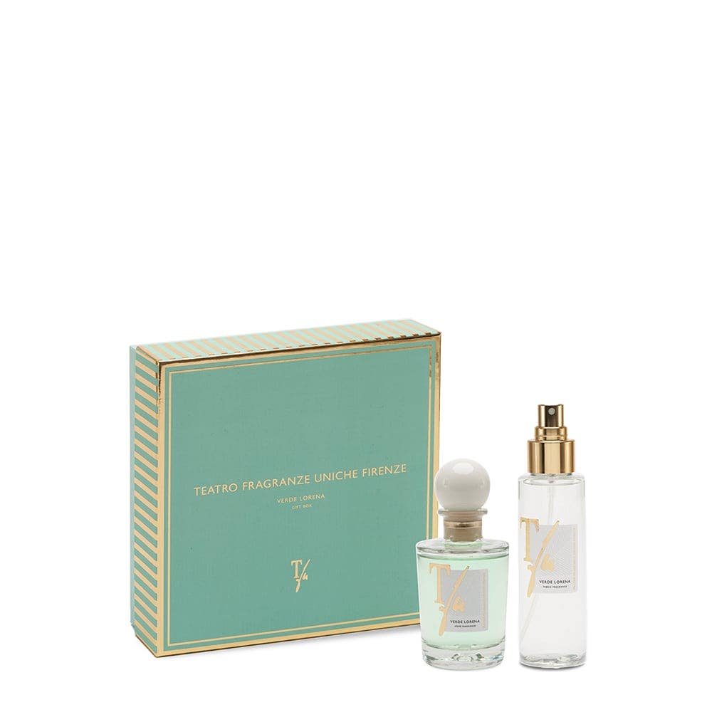 Teatro Fragranze Uniche - Verde Lorena Gift Box - Grünes Set
