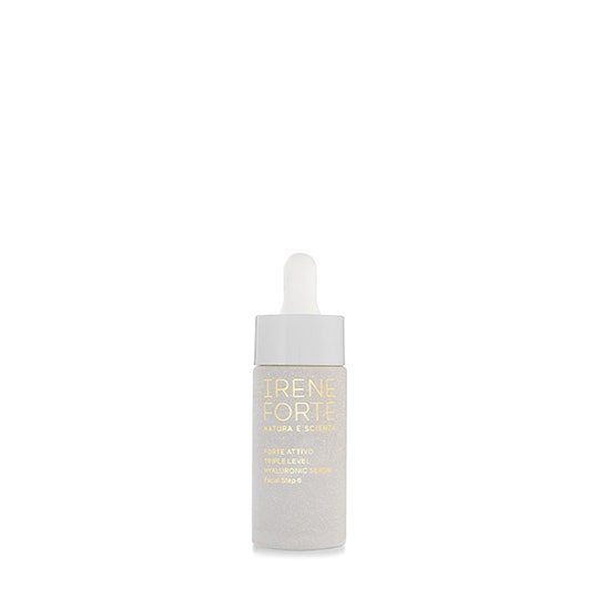 Irene Forte - Triple Level Hyaluronic Serum 15 ml - Feuchtigkeitsspendendes GesichtSerum Für Alle Hauttypen