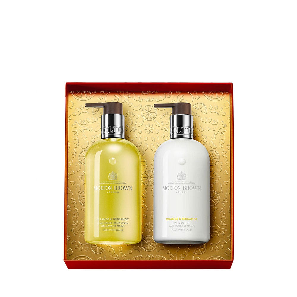 Molton Brown - Orange & Bergamot Hand Care Gift Set 2 x 300 ml - Feuchtigkeitsspendendes HandSet