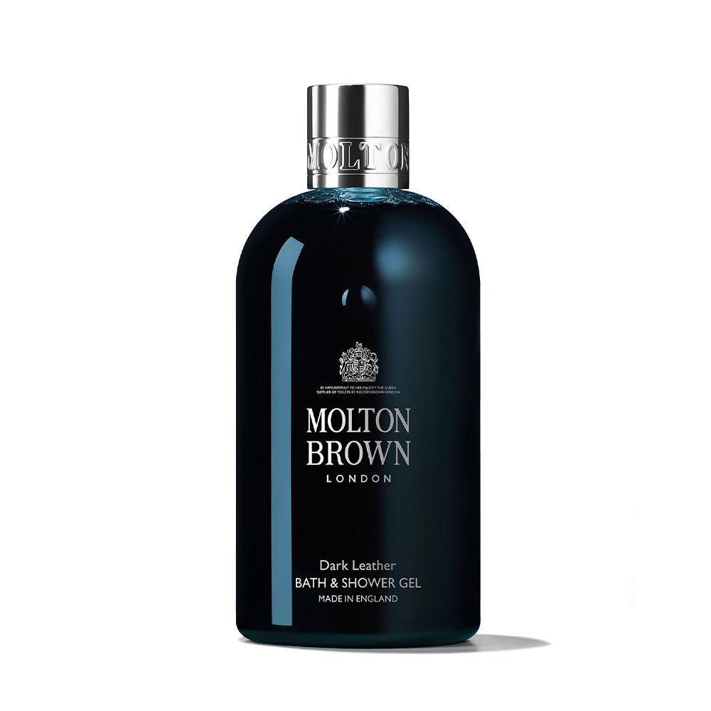 Molton Brown - Dark Leather Bath & Shower Gel 300 ml - Reinigendes Gel Für Alle Hauttypen