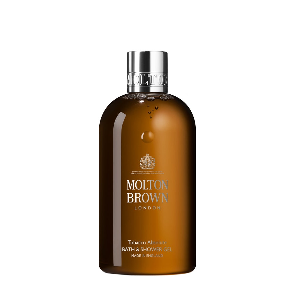 Molton Brown - Tobacco Absolute Bath & Shower Gel 300 ml - Reinigendes Gel Für Alle Hauttypen
