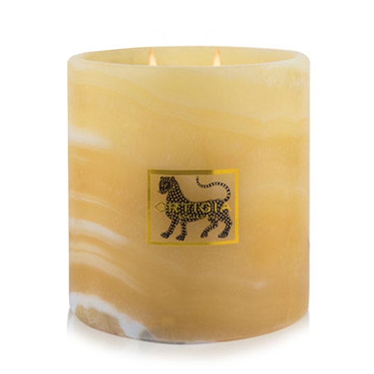 Ortigia - Ambra Nera Alabaster Candle 1 kg - Orientalische Kerze