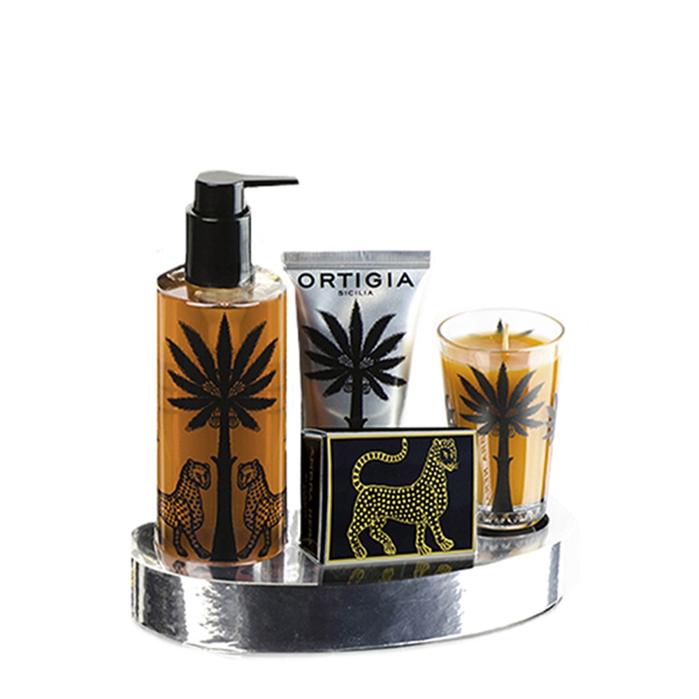 Ortigia - Ambra Nera Oval Gift Set - Multifunktionales KörperSet