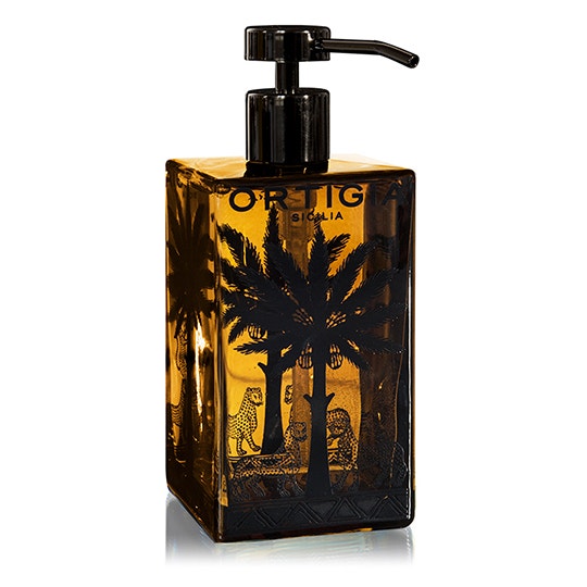 Ortigia - Glass Bottle 500 ml Amber 500 ml Amber Empty - Reinigendes HandZubehör