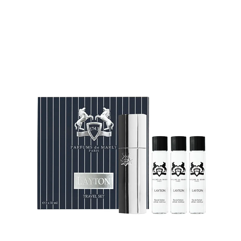 Parfums de Marly - Layton Travel Set 3 X 10 ml Complete - Holziges Set Unisex