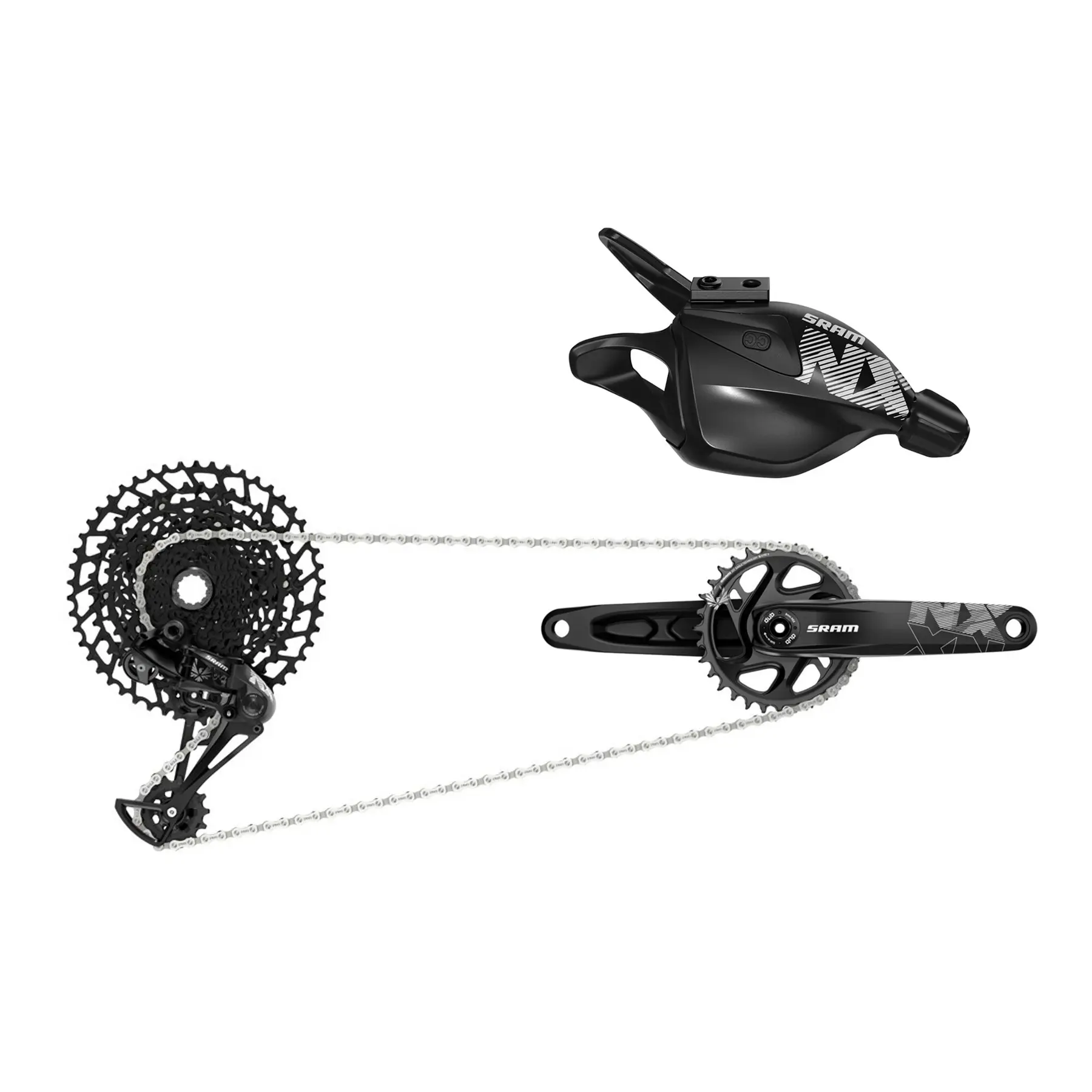 Mountainbike-Gruppe Sram Nx Eagle Dub Groupset
