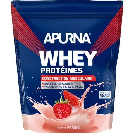 Doypack Apurna Whey Fraise 750gr