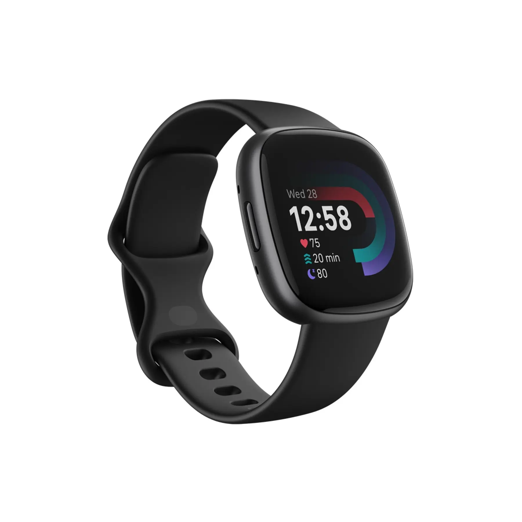 Verbundene Uhr Fitbit Versa 4 (FB523BKBK)