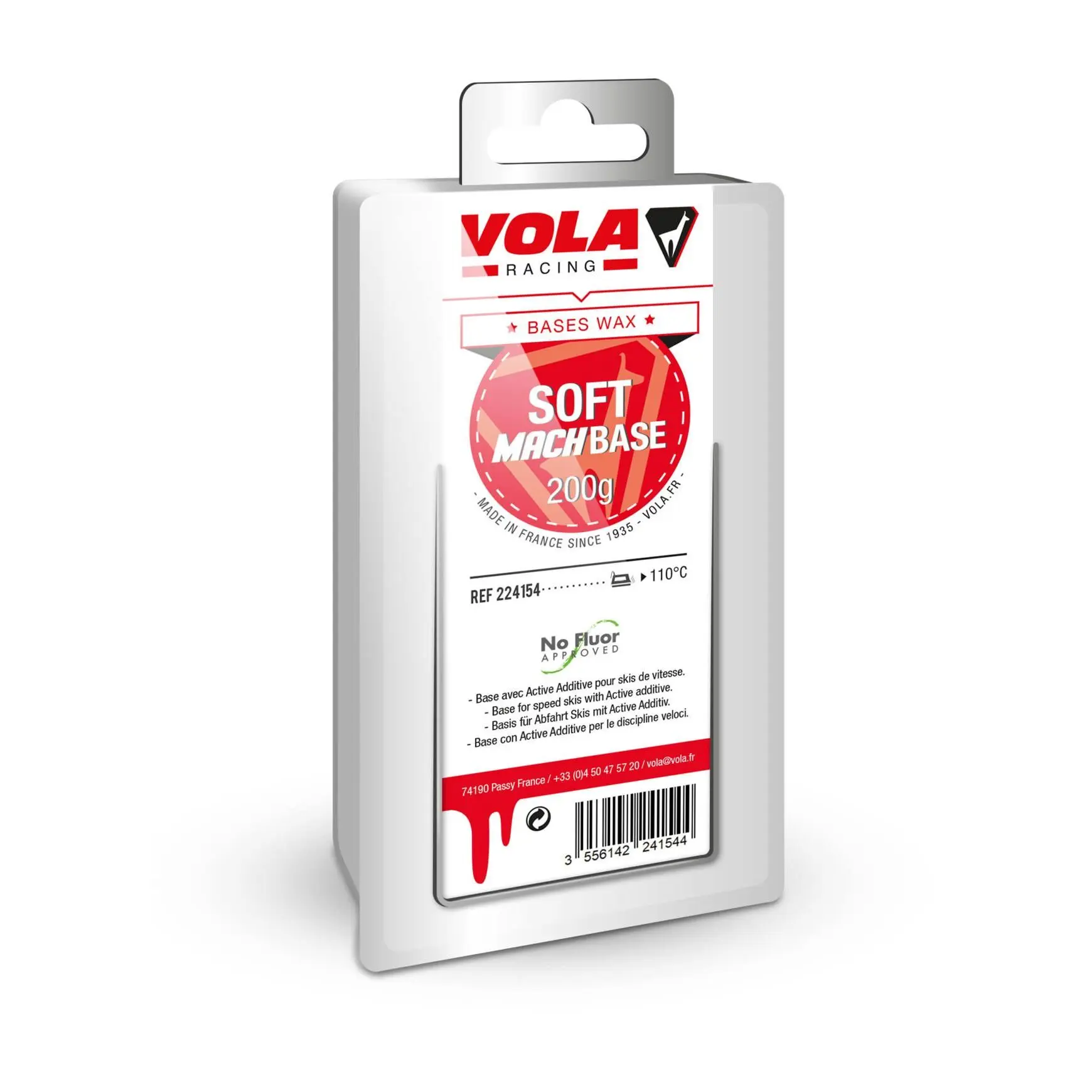 Wachs für Speedski Vola Soft LMach