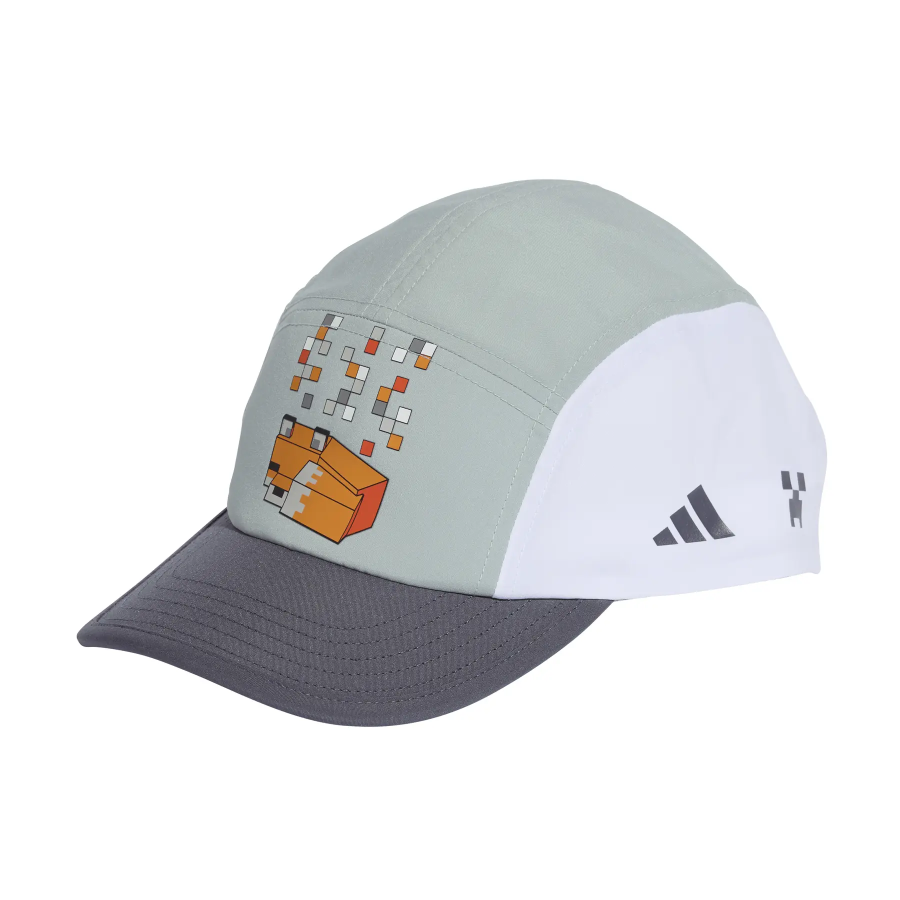 5-Panel-Kappe für Kinder adidas Minecraft
