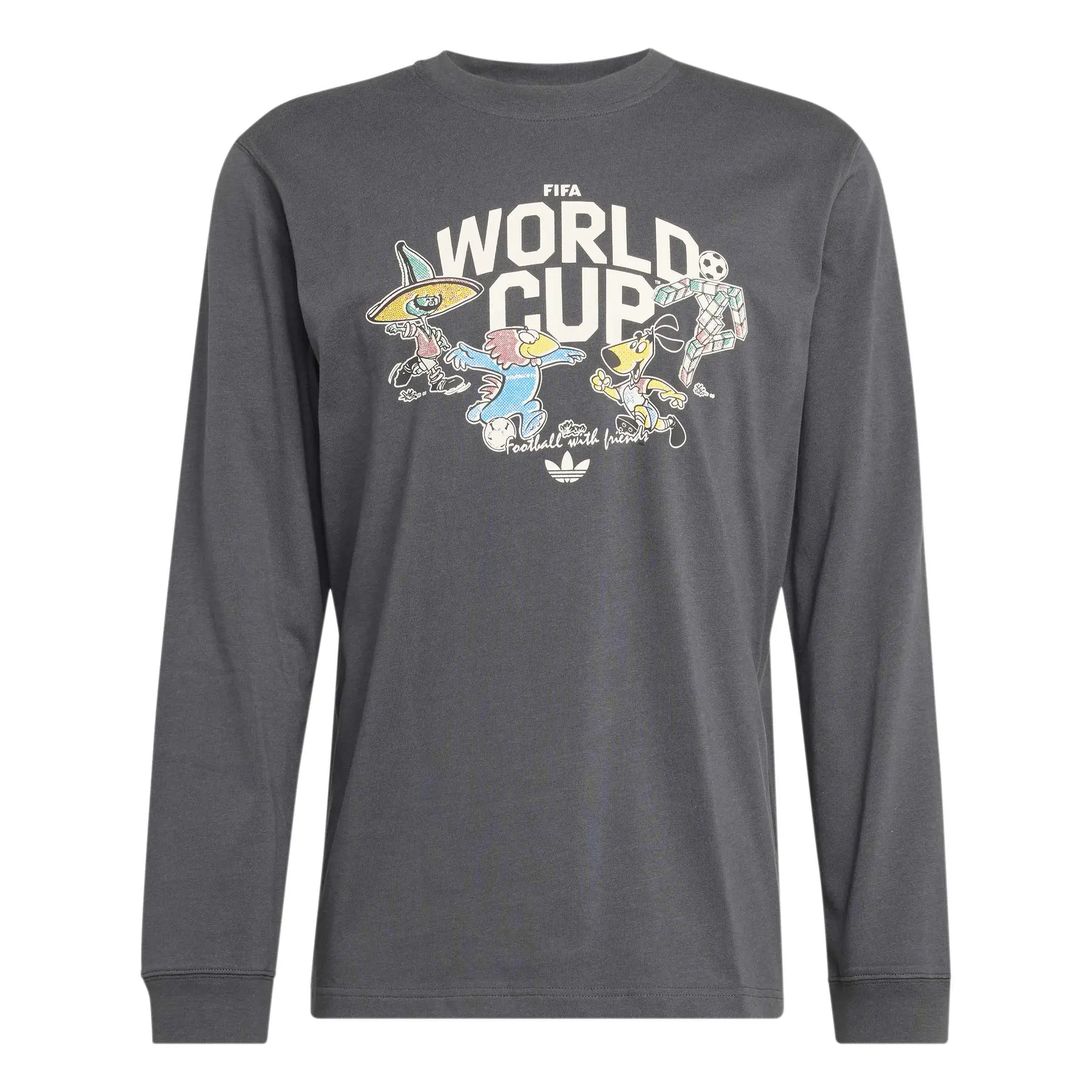 Langarmshirt adidas Mascotte Coupe du Monde de la FIFA 2026