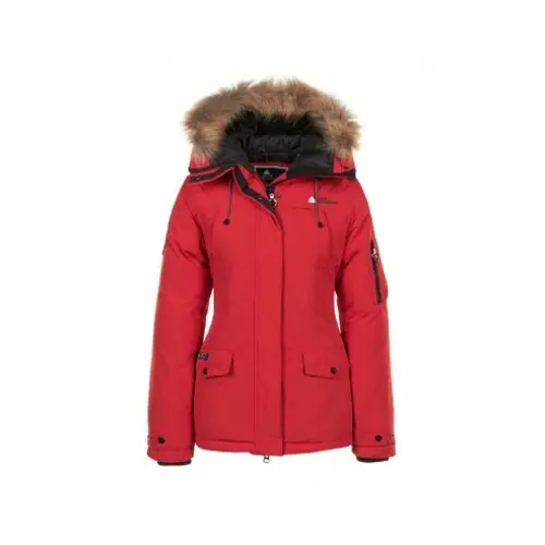 Parka mit echtem Pelz Frau Peak Mountain Akadoz