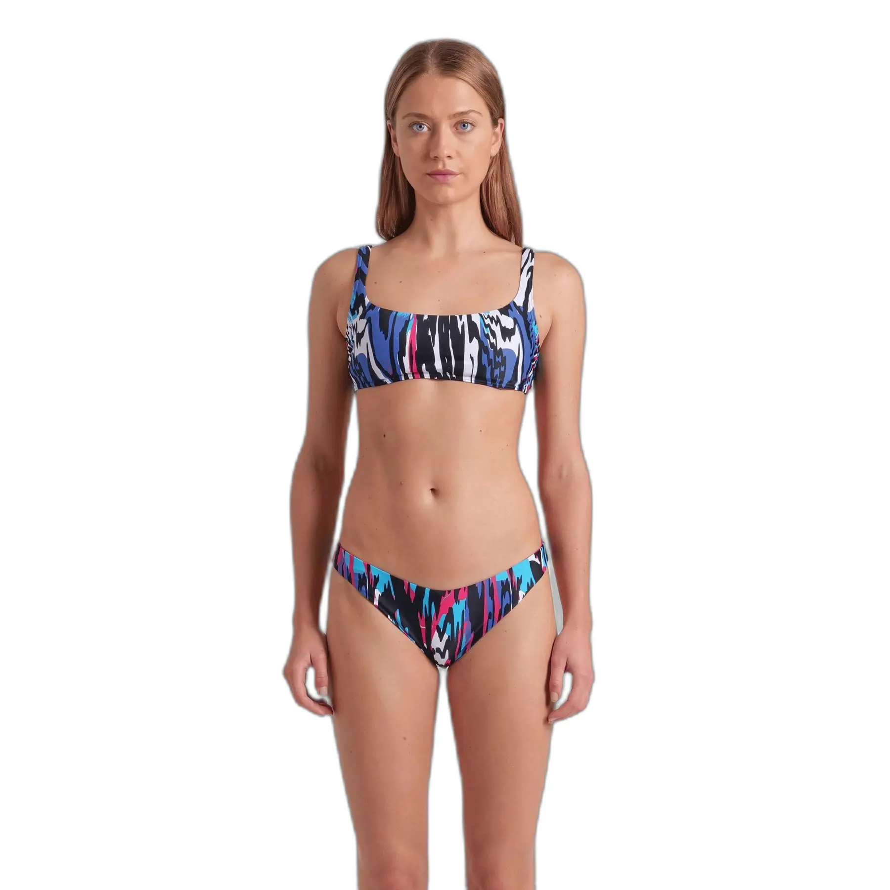 Bikini mit Bralette für Damen Arena Water Prints