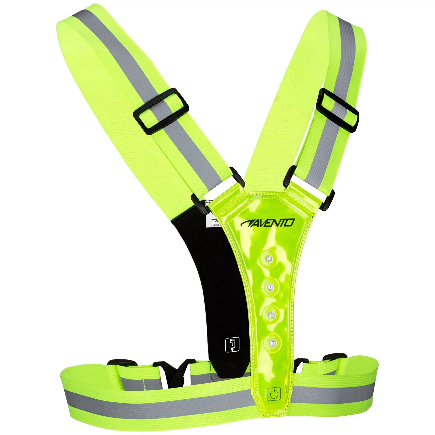 Laufweste mit wiederaufladbaren LEDs Avento