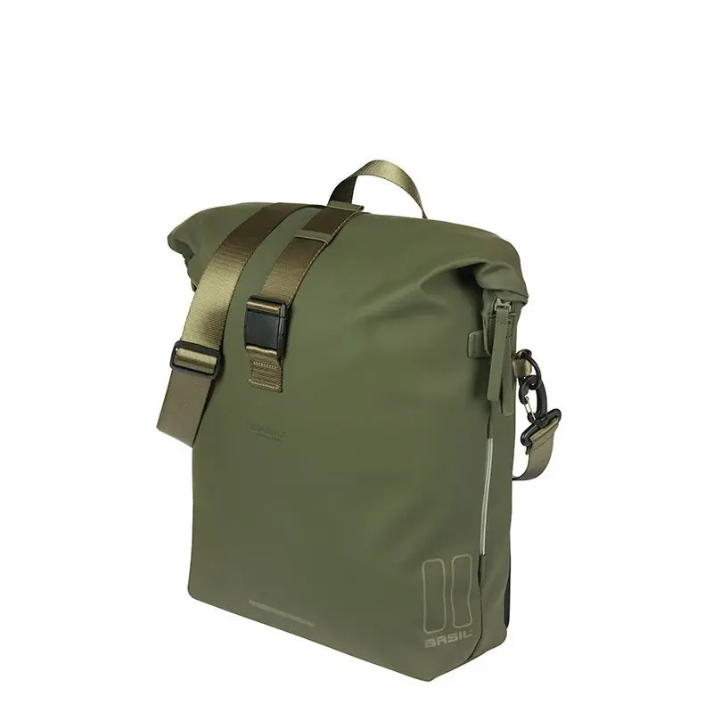 Wasserdichte Fahrradtasche aus Polyurethan Basil Soho Mik