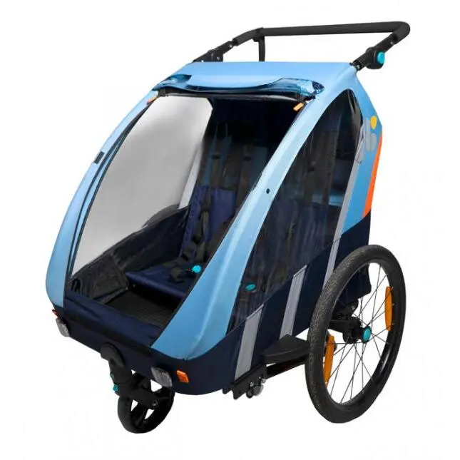 Fahrradanhänger + Kinderwagen-Set Bellelli