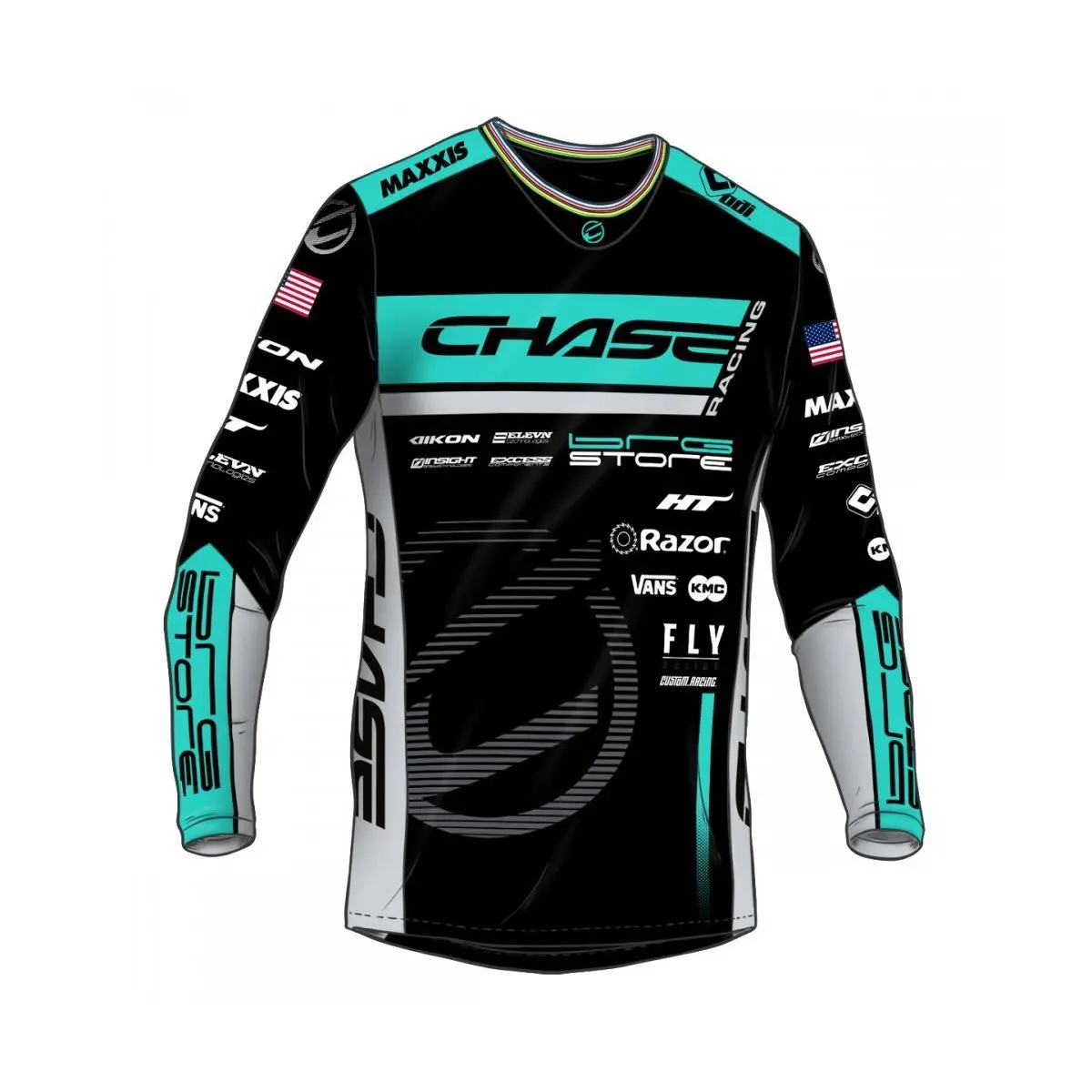 Langarmtrikot für Kinder Chase Team Barry Nobles Replica 2024