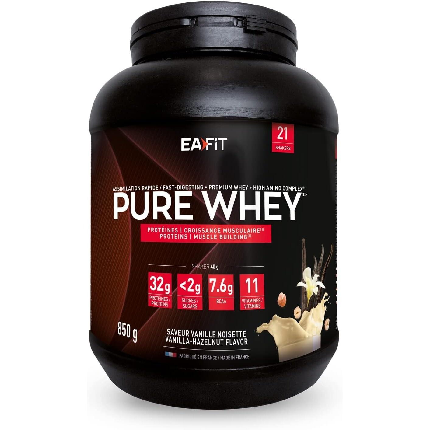Protein EA Fit Pure Whey Vanille Noisette