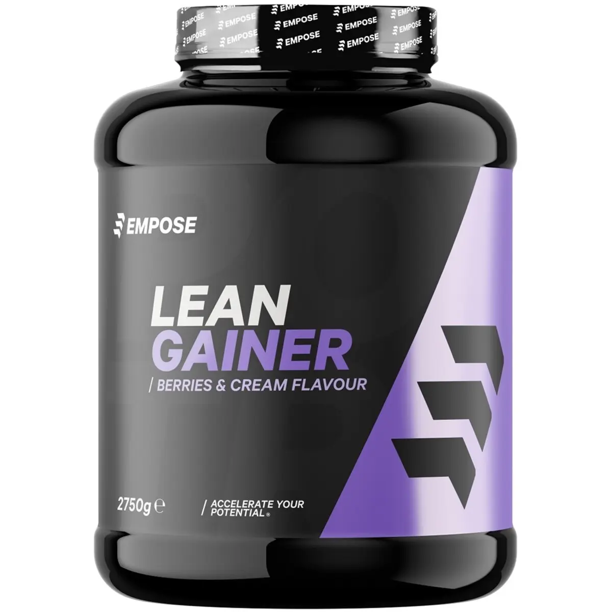 Nahrungsergänzungsmittel Empose Lean Mass Gainer Berries & Cream