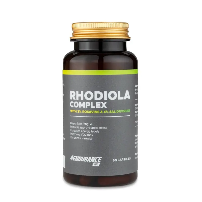 Adaptogene Nahrungsergänzungsmittel Endurance PRO Rhodiola Complex