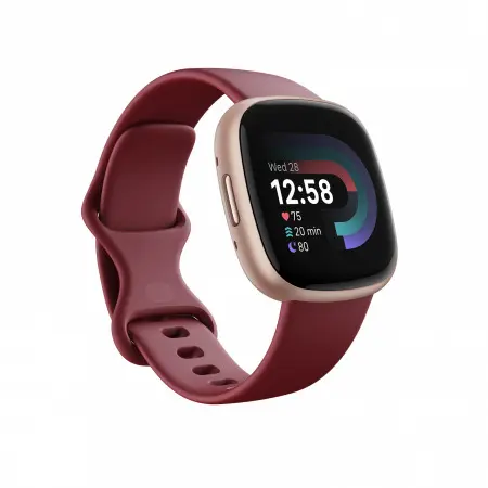 Verbundene Uhr Fitbit Versa 4 (FB523RGRD)