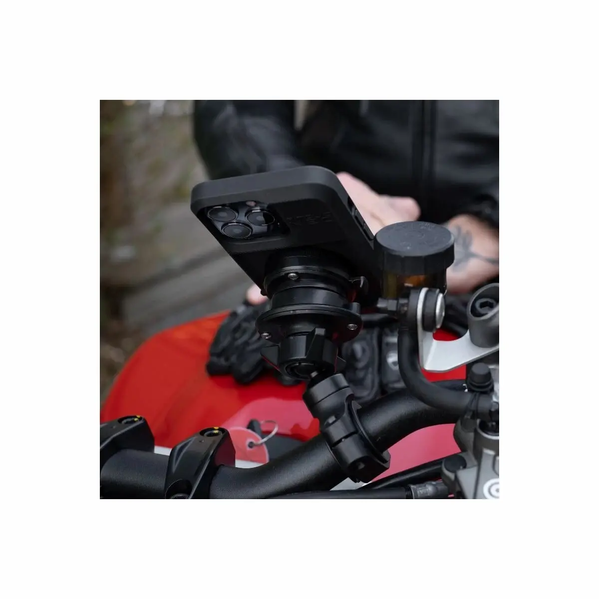 Smartphone-Halterung Lenker Tigra fit-clic néo