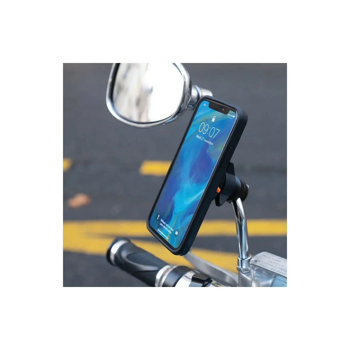 Smartphone-Halterung Rückspiegel Tigra fit-clic néo