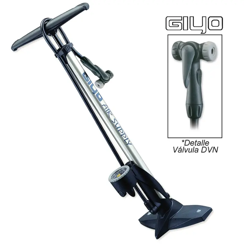 Fußpumpe Werkstatt Aluminium 11bar Giyo