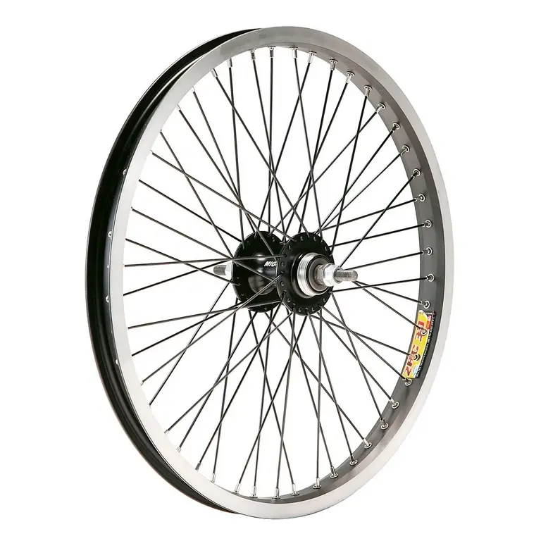 Bmx Hinterrad Nabe 36 Speichen Achse 9.5 Aluminium Gurpil