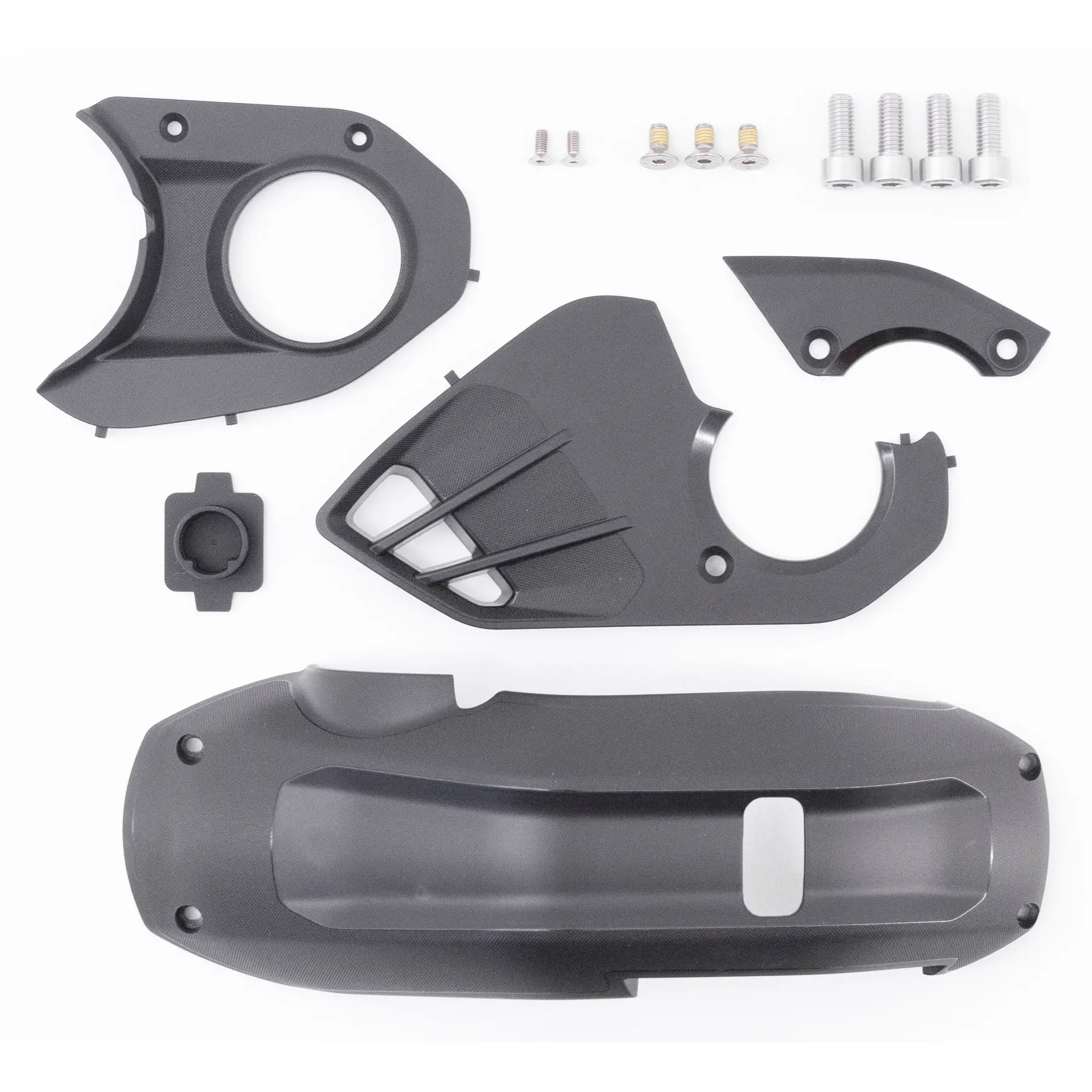 Kit Motorschutzkappen links rechts Aluminium Haibike E-Bike