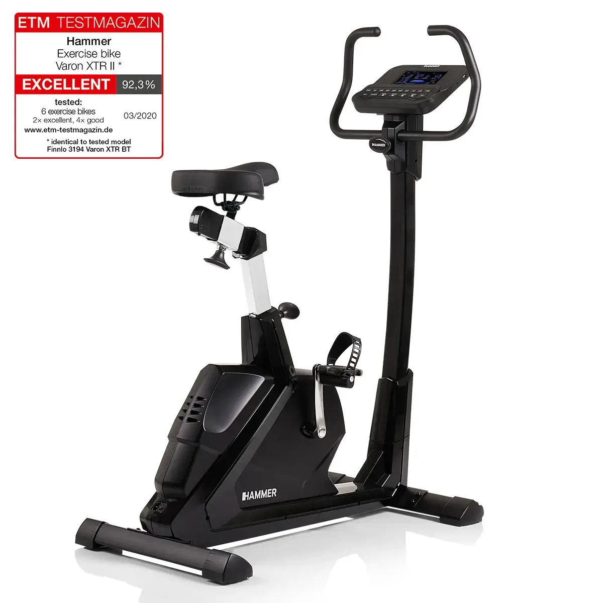Ergometer-Fahrrad Hammer Varon XTR II