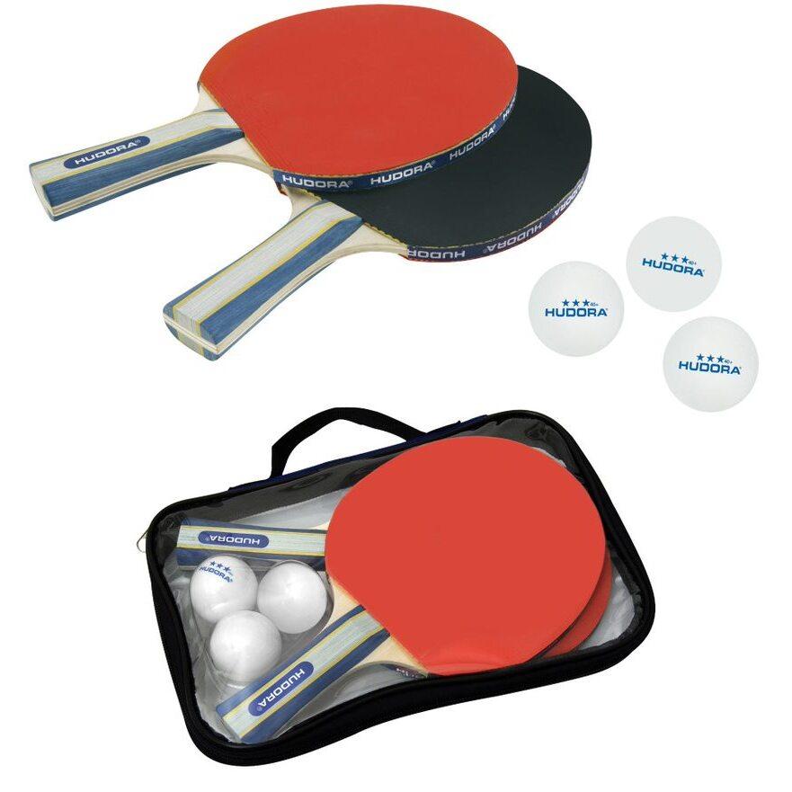 Tischtennis-Set Hudora New Contest 2.0 (x2)