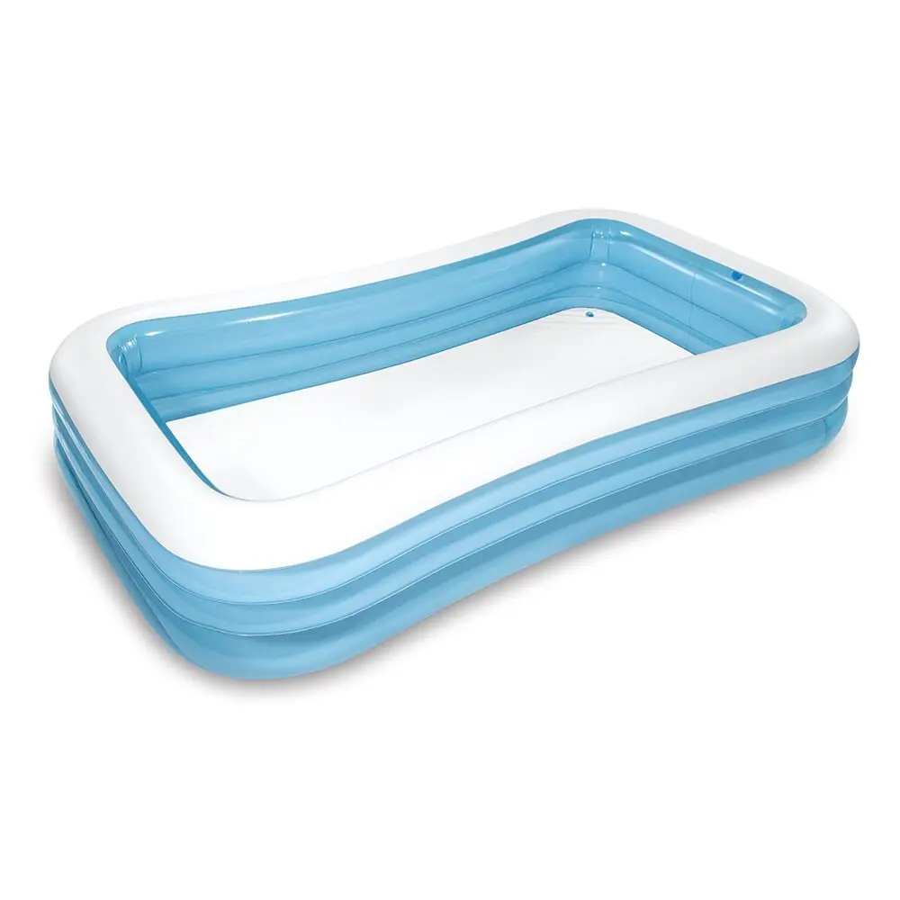 Frostiger rechteckiger Pool für Kinder Intex