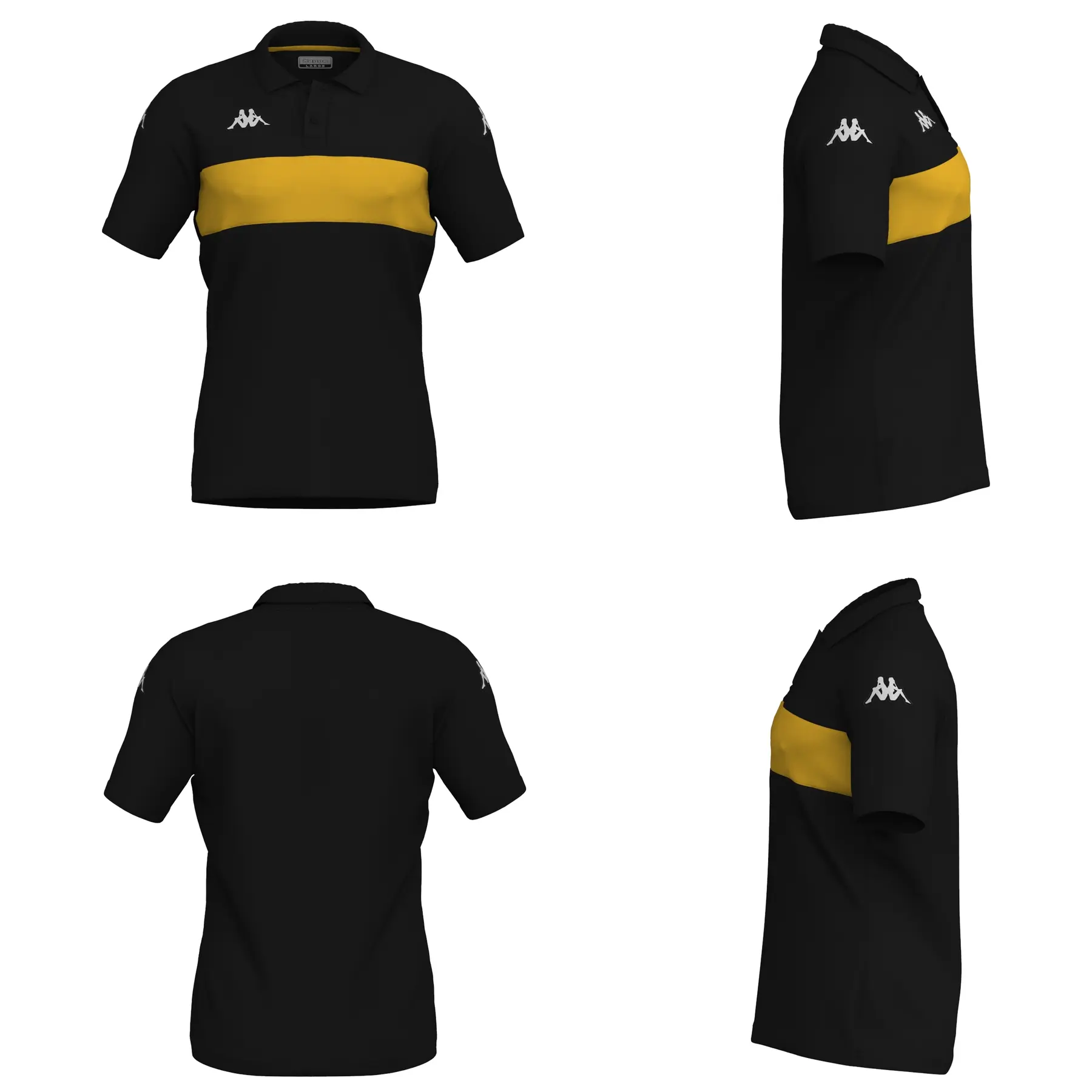 Polo-Shirt, Mädchen Kappa SOCCER DIANETTI
