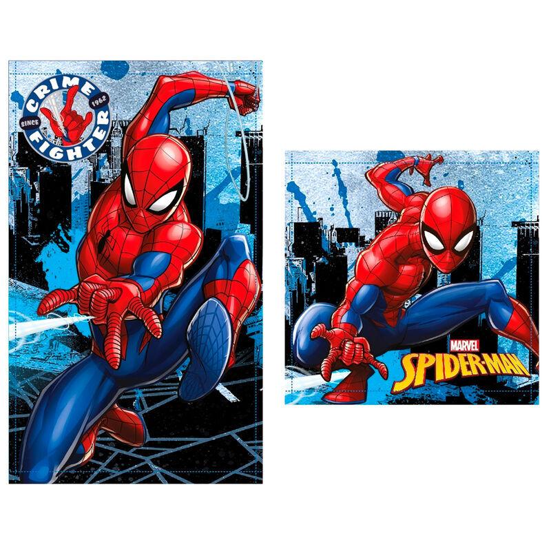 Baumwollhandtuch Marvel Spiderman (x2)
