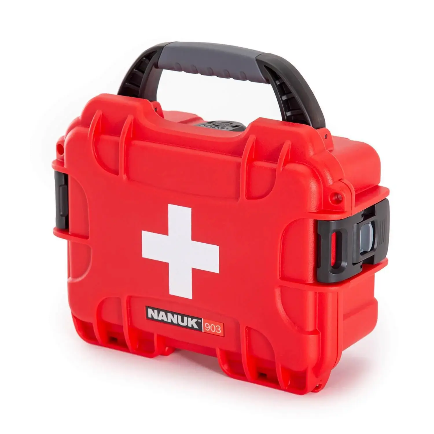 Leere Erste-Hilfe-Tasche Nanuk 303 First Aid Logo