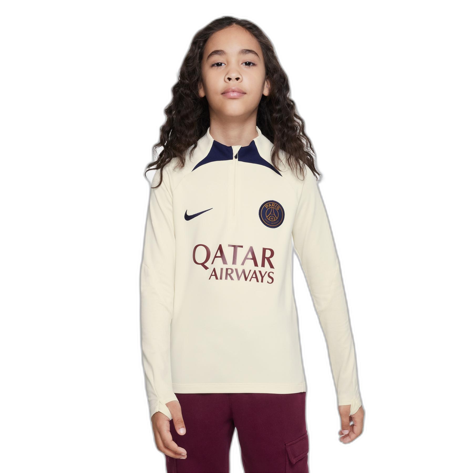 Kinder-Trainingsoberteil PSG Dri-FIT Strike Drill 2023/24