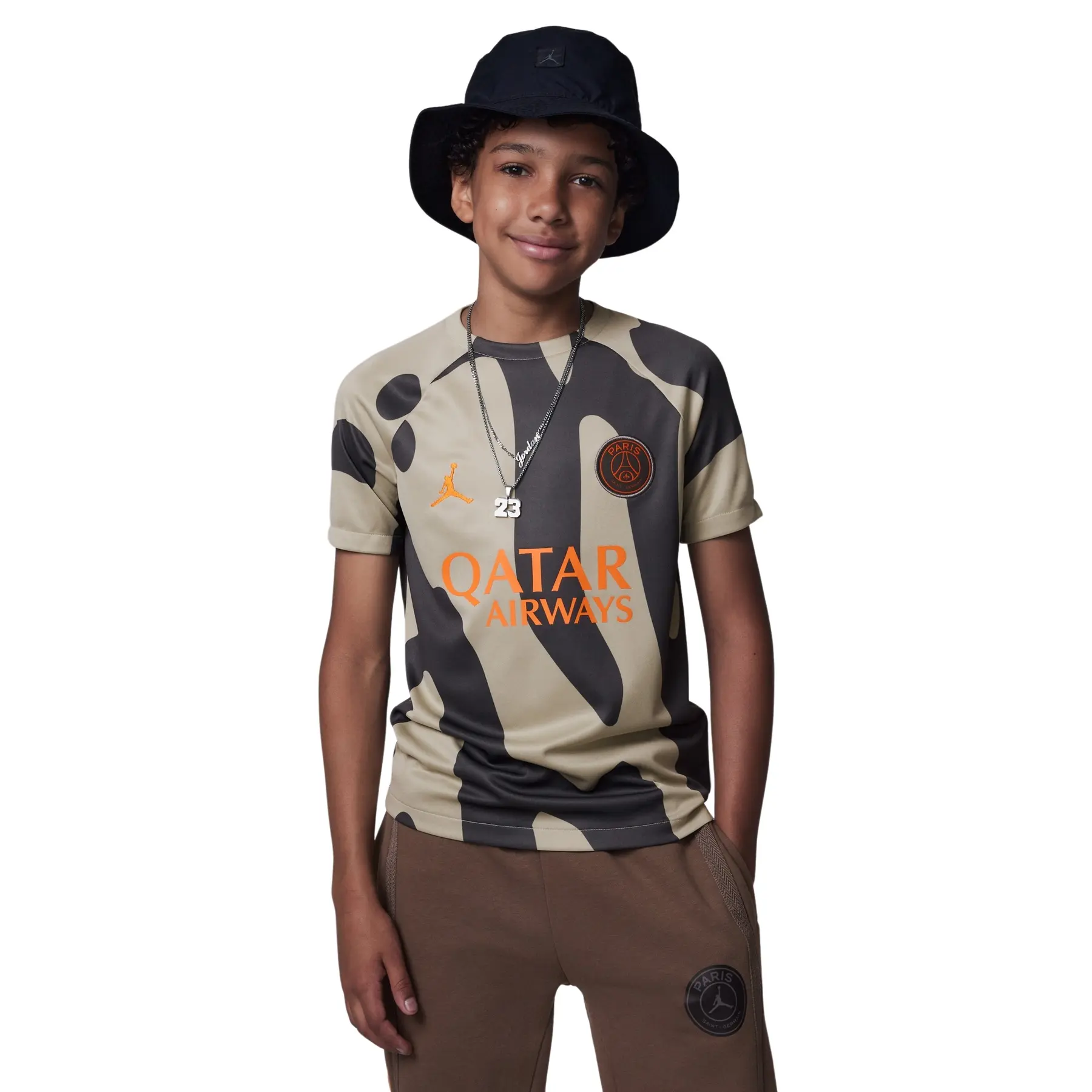 Aufwärmtrikot für Kinder PSG Academy Pro Third 2023/24