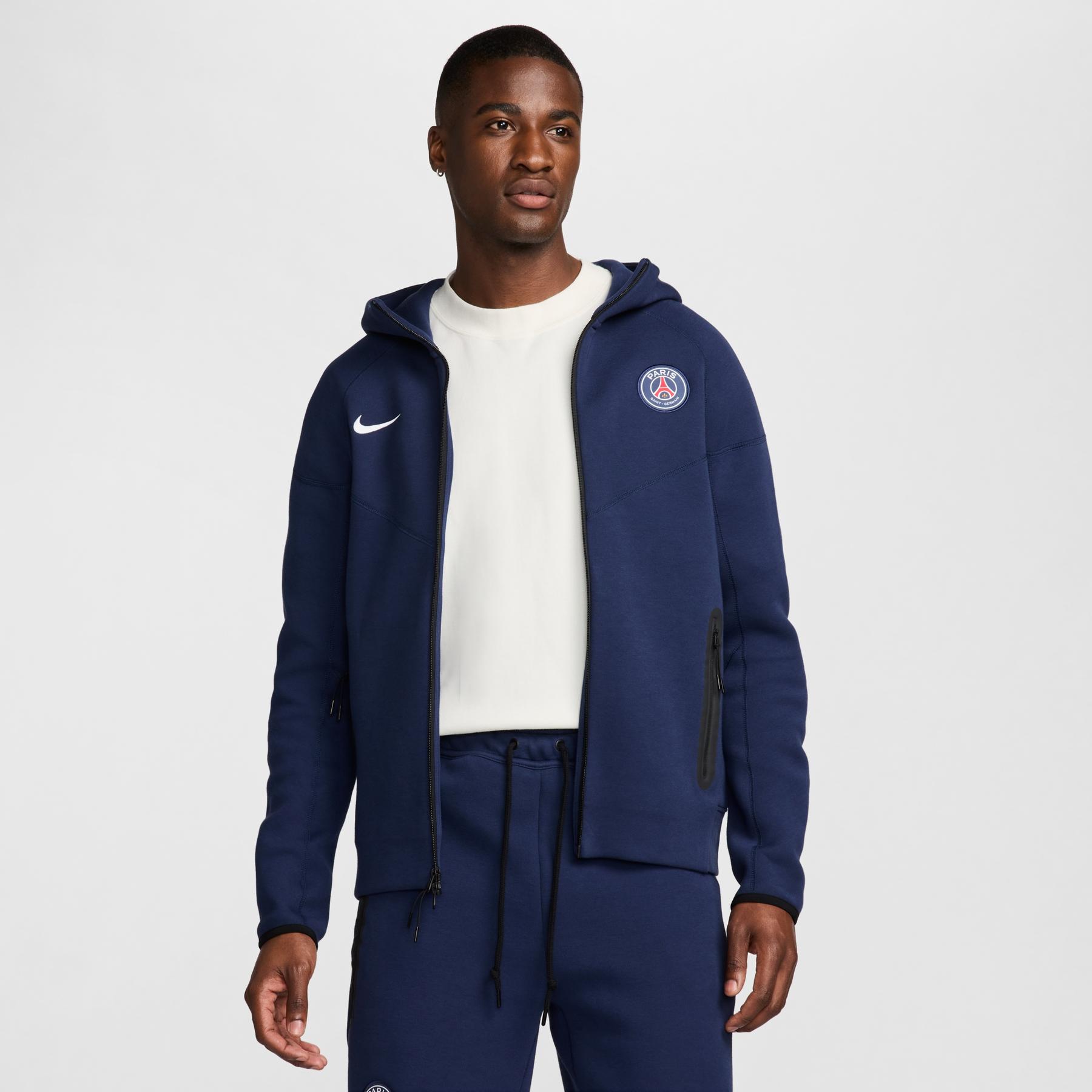 Tech Fleece Kapuzenjacke mit Reißverschluss PSG 2024/25