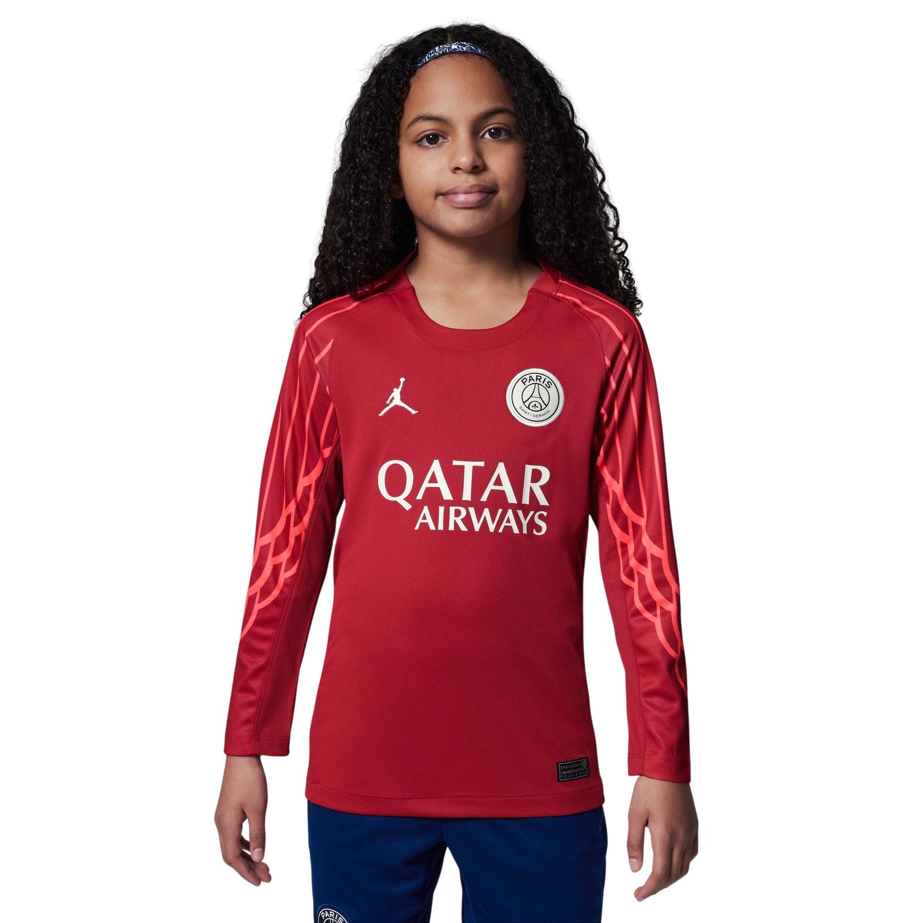 Torwart-Trikot Fourth mit langen Ärmeln für Kinder PSG Dri-FIT Stadium Stadium 2024/25
