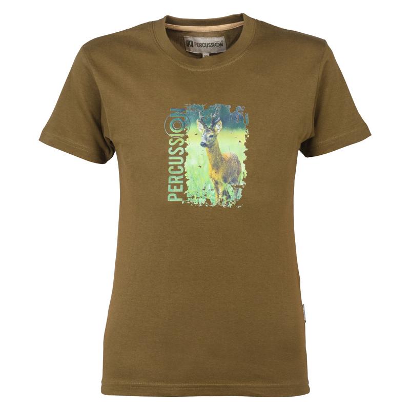 Kindercamiseta mit Siebdruck PERCUSSION