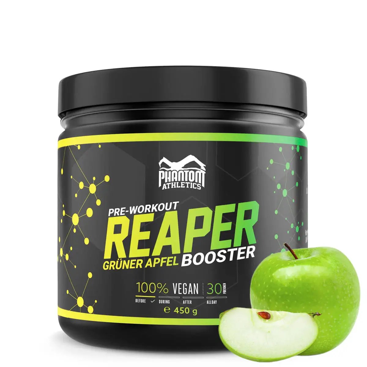 Nahrungsergänzungsmittel Phantom Athletics Booster Reaper - Grüner Apfel