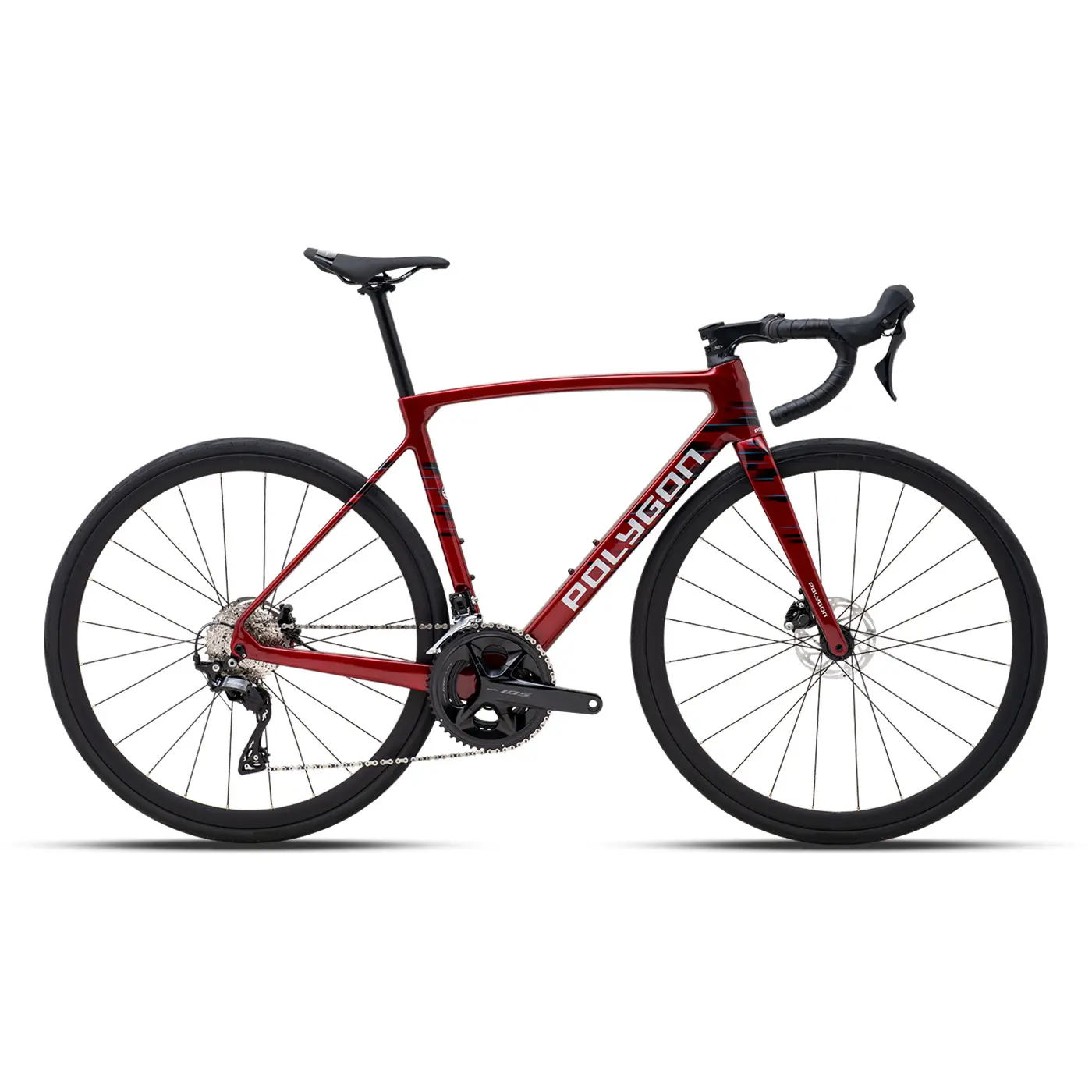 Rennrad Polygon Strattos S7D Shimano 105 RD-R7100 12V