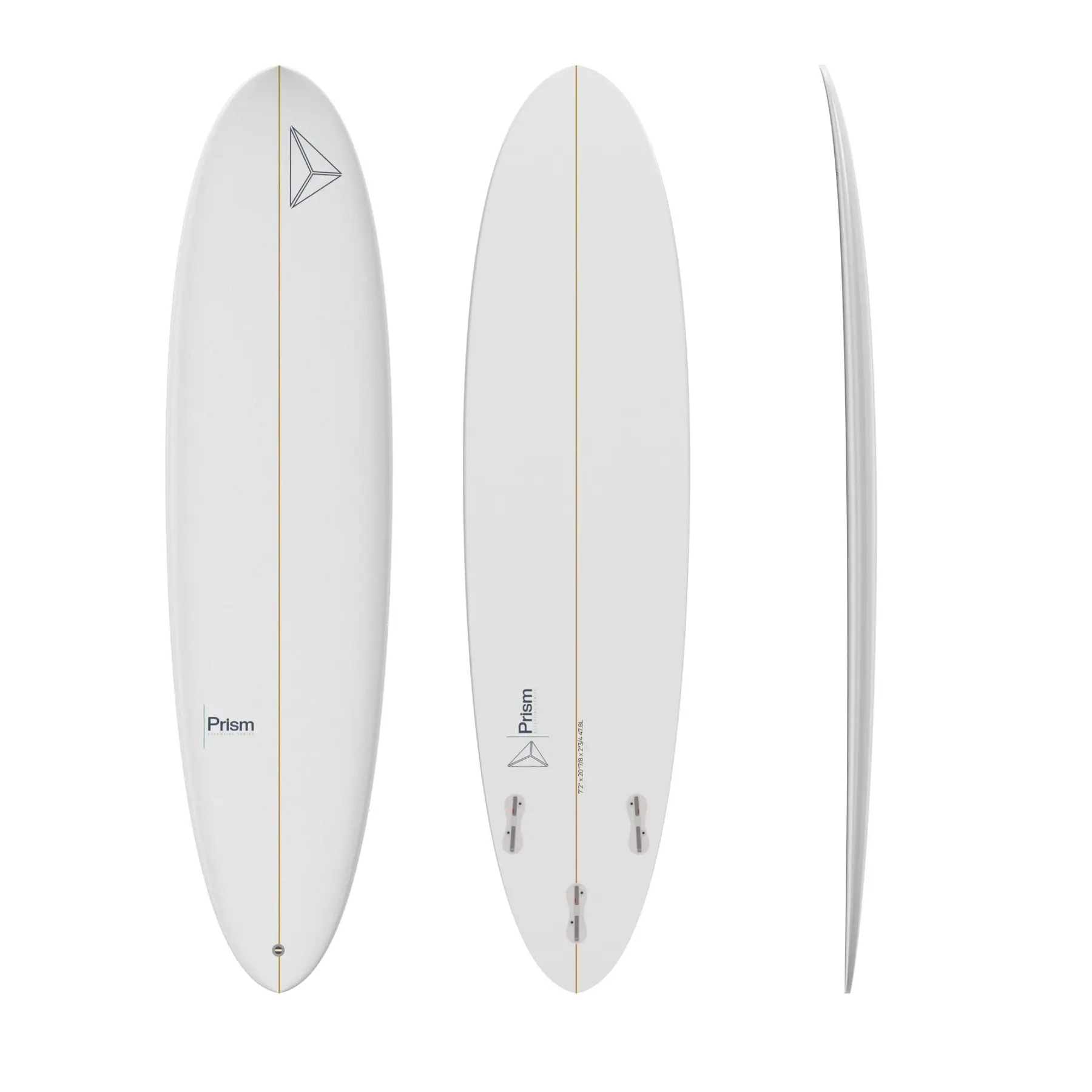 Mini-Longboard Prism Surfboards Essential Series FCS 2 7'2